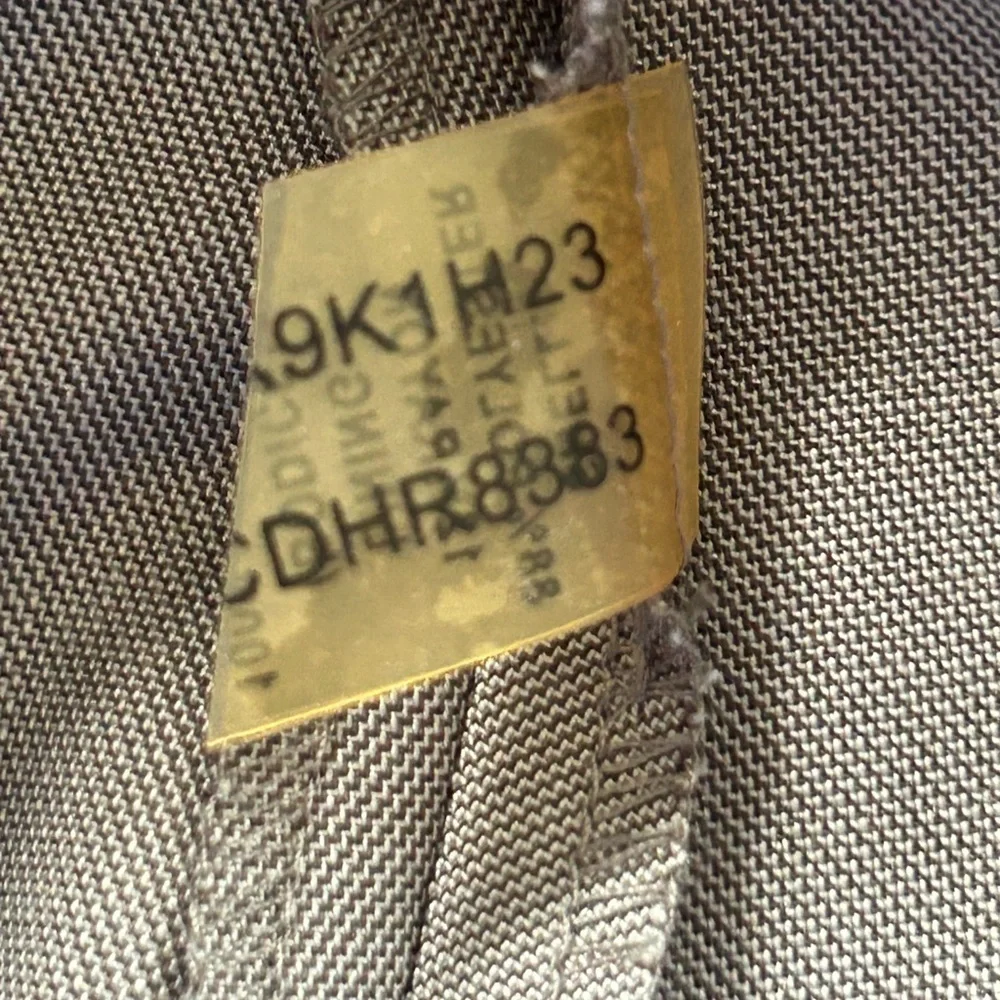 CALVIN KLEIN gray short sleeves pleated Dress SZ 16W NWT - Picture 7 of 11